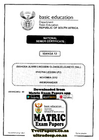 NSC 2012 IsiXhosa SAL P2 Nov 2012 Memo.pdf